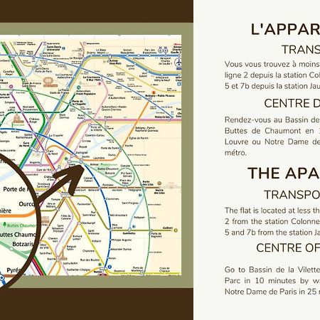 Independant Flat: Canal St Martin&Trains Stations! Parijs Buitenkant foto
