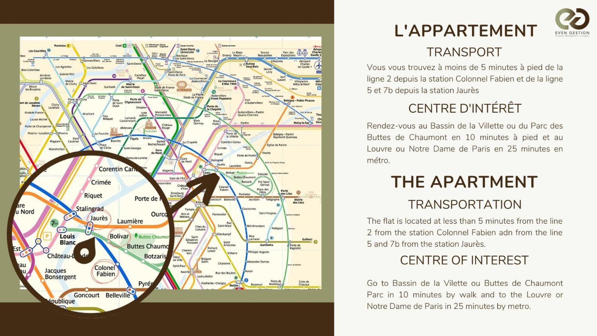 Independant Flat: Canal St Martin&Trains Stations! Parijs Buitenkant foto